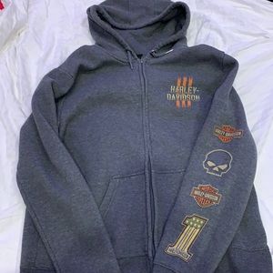 Harley-Davidson zip-up jacket